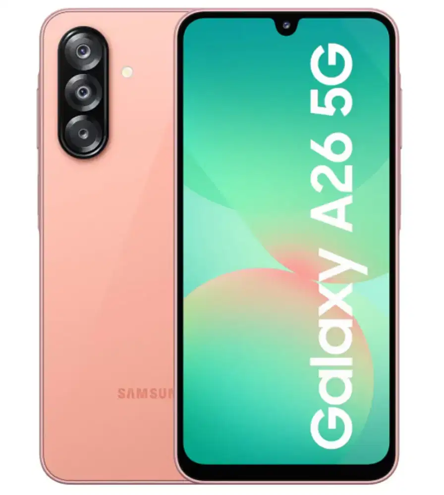 Samsung A26 5G 8/256GB, garansi resmi 1 tahun