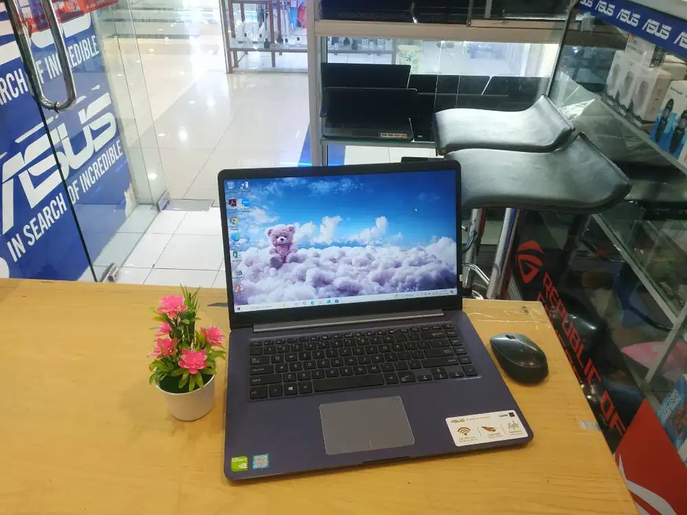 JUAL LAPTOP ASUS VIVOBOOK X510UF CORE i5 GEN 8 RAM 8GB NVIDIA