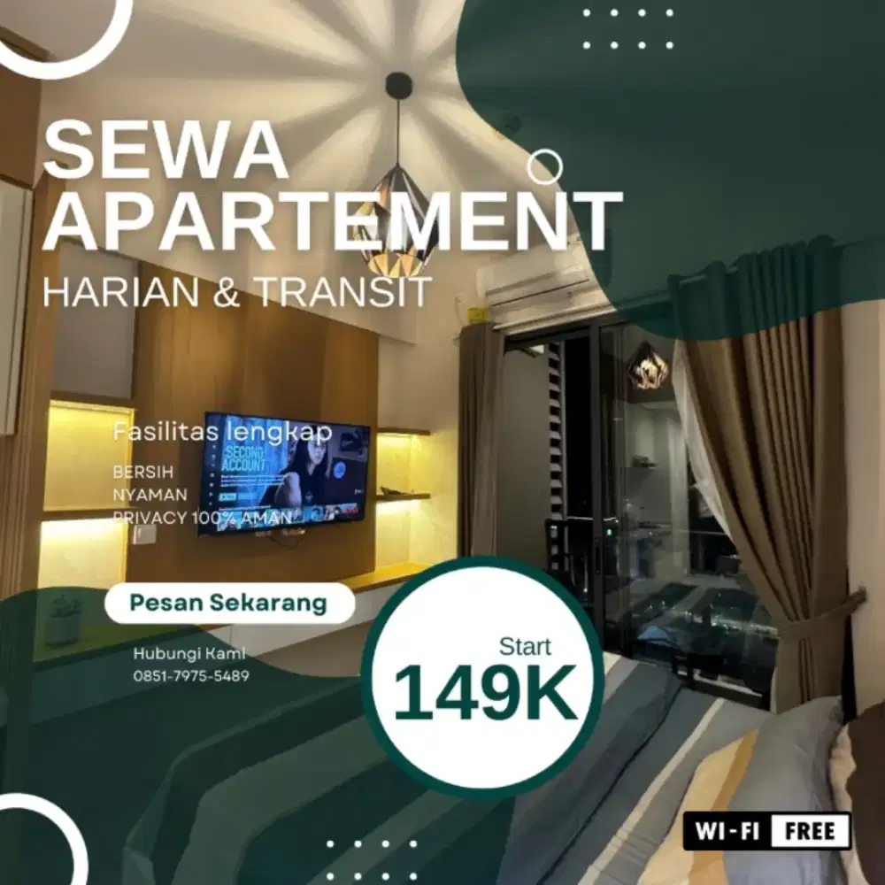 Sewa Apartemen Harian/Transit SAYANA HARAPAN INDAH BEKASI Termurah