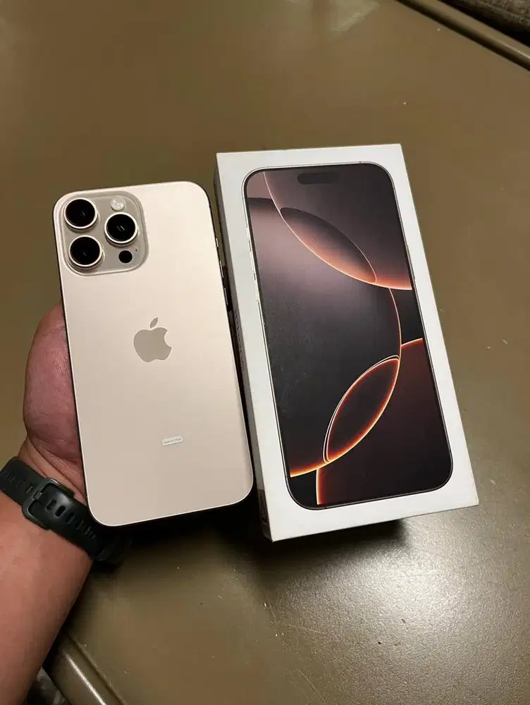iphone 16 Pro Max 256gb iBox Bh 100% ga jadi pakai