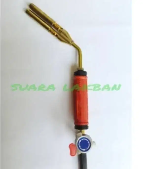KEPALA TORCH DOUBLE BURNER DUO STICK 2 KEPALA PEMBAKAR LAS ELPIJI