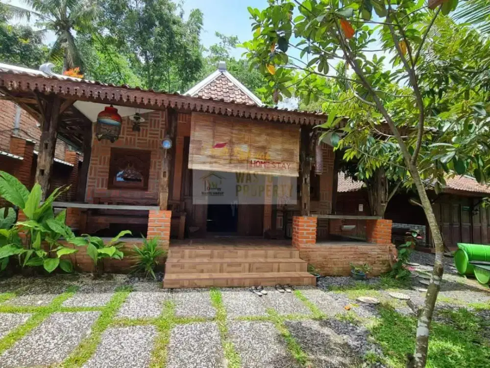 VILLA HOMESTAY DI JALAN WATES SHM, TANAH LUAS FURNISH!