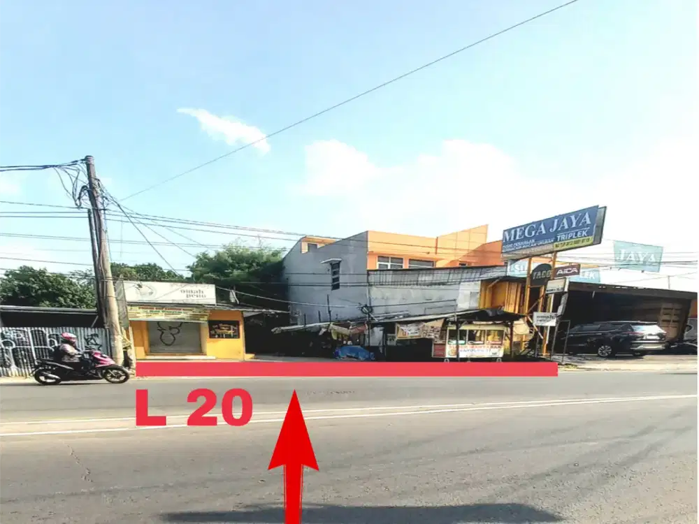 Dijual Tanah aja Luas 2000m Yang Lain nya Bonus Di Pinggir Jalan Propinsi Kh Hasyim Ashari