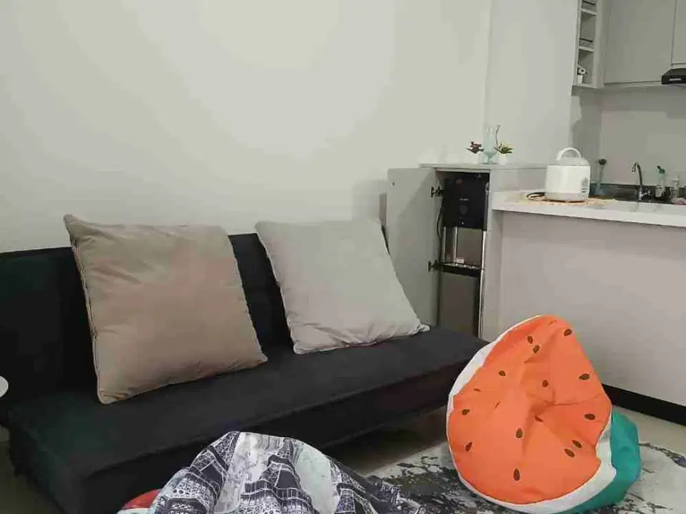 Disewakan Bulanan Apartemen TransPark Cibubur 2BR Full Furnished dekat dengan Mall dan Tol