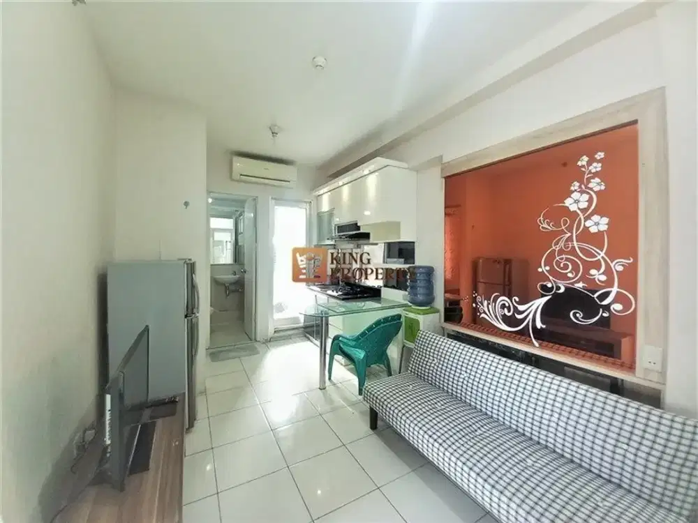 Praktis & Strategis! Hook 2BR 35m² Full Furnished Siap Huni Green Bay Pluit Greenbay