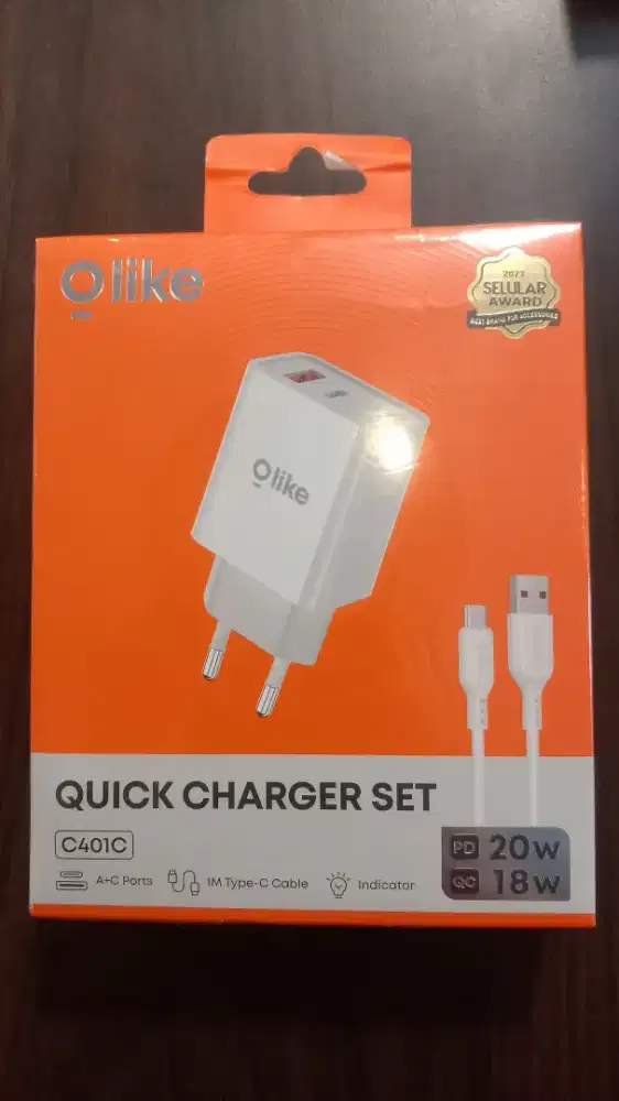 Olike C401 Charger USB Qualcomm Quick Charge Dual Port Power Adapter