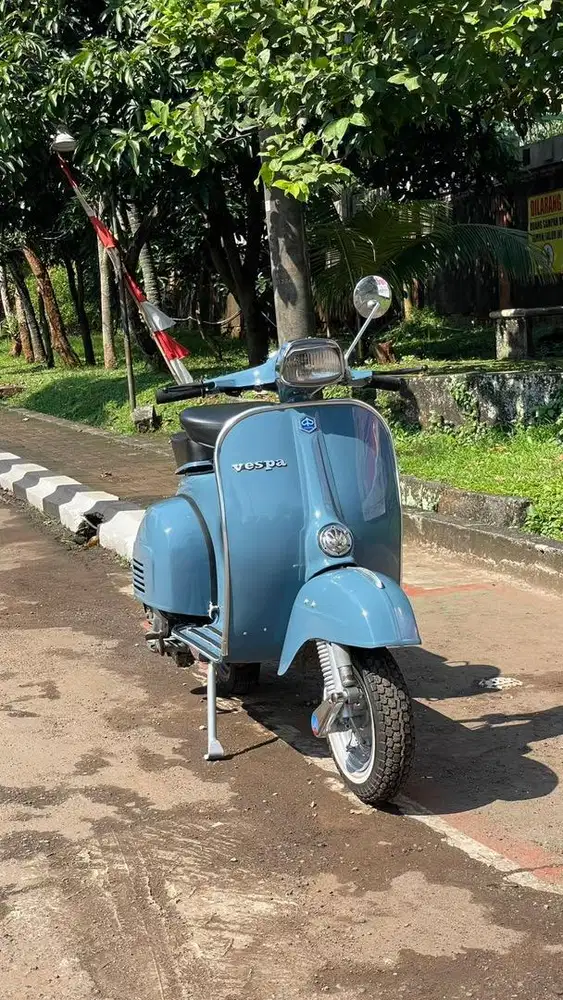 Vespa Super 76 Kondisi Super Kinclong