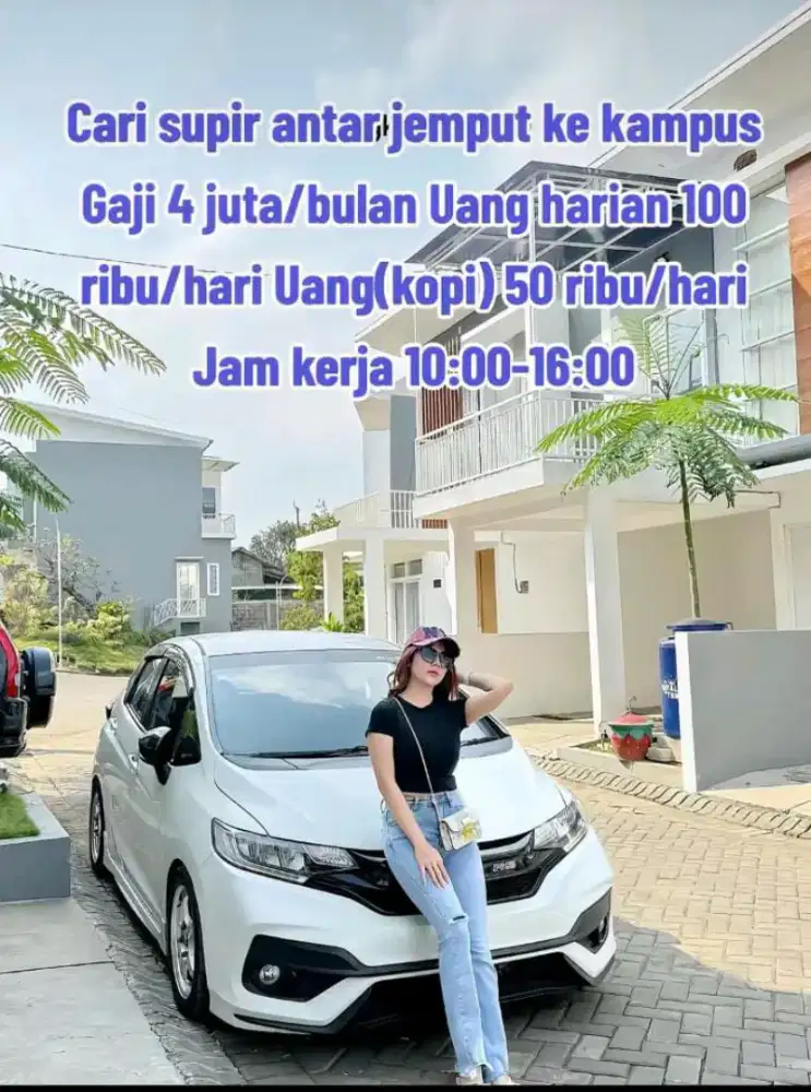 Lowongan kerja sopir pribadi