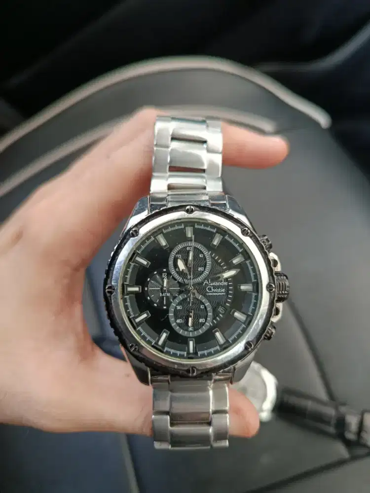Jam tangan pria Alexandre christie 6300MC