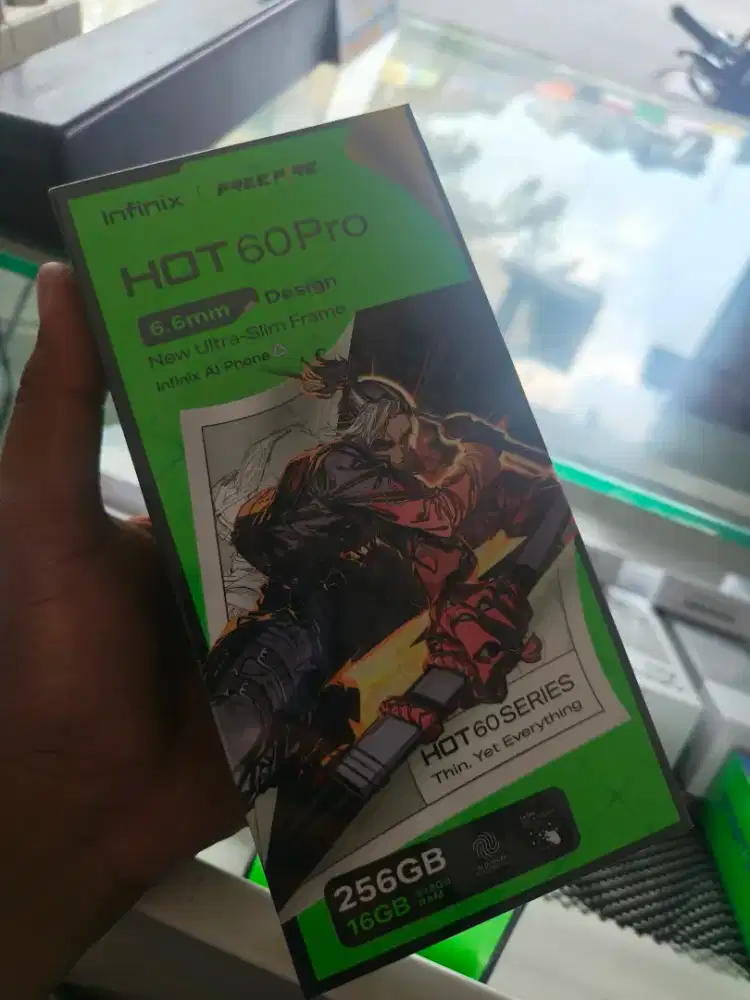 New Infinix hot 60 pro ram8/256 garansi resmi 1 tahub
