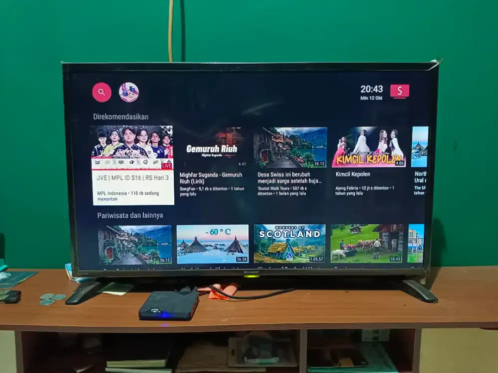 TV Sharp Aquos 32