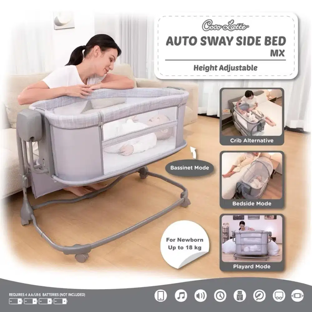 COCOLATTE Auto Sway Side Bed MX SECOND Hanya Tes nyala saja NEGO OKE.
