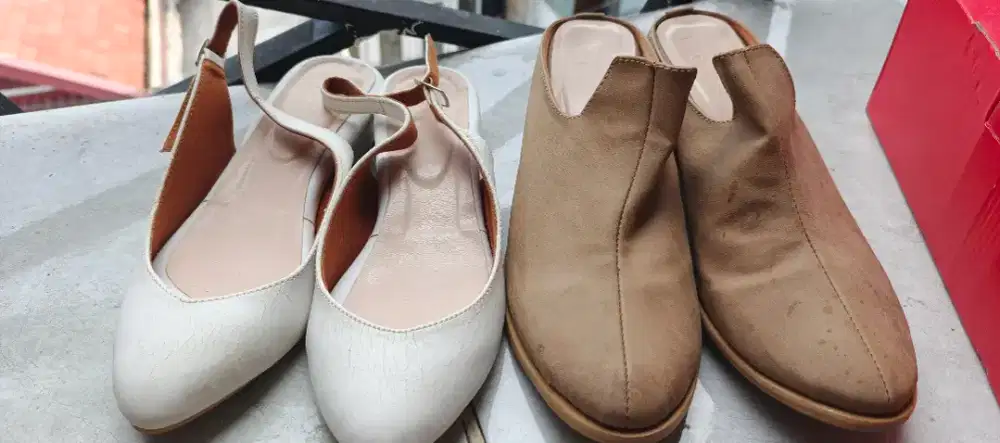 Sepatu hak tinggi 1-2 cm