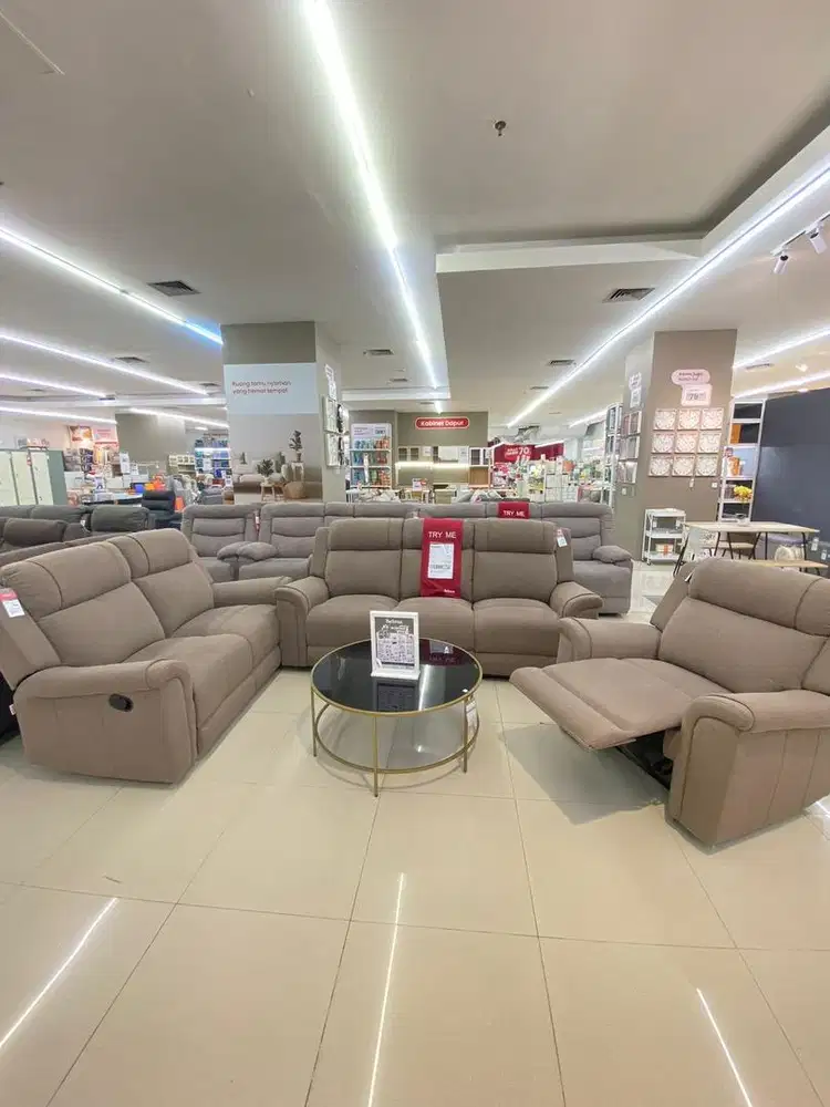 Promo Besar Sofa Set Recliner Lorian