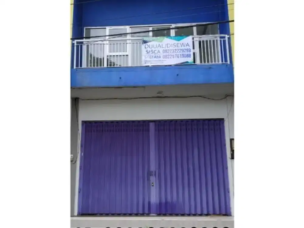 DISEWAKAN STRATEGIS RUKO 2 LANTAI DEKAT UNEJ JEMBER