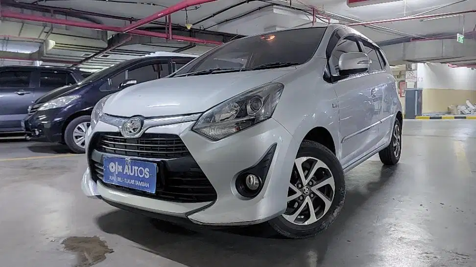 Toyota Agya  1.2 G Bensin-MT 2018 Silver