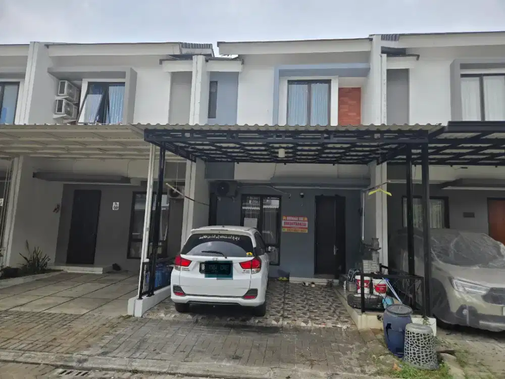 Dikontrakkan 1 rumah full (2 lantai) grand batavia cluster fiera