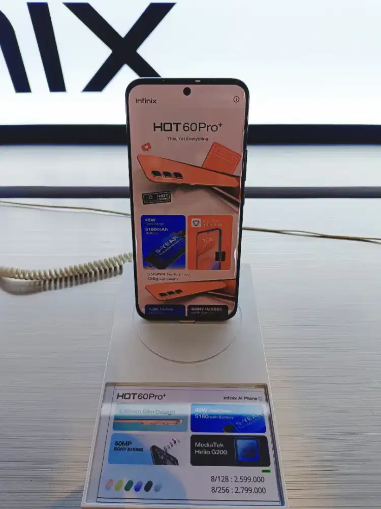 Infinix Hot 60 Pro+ 
Cicilan mulai dari 200 ribuan ...