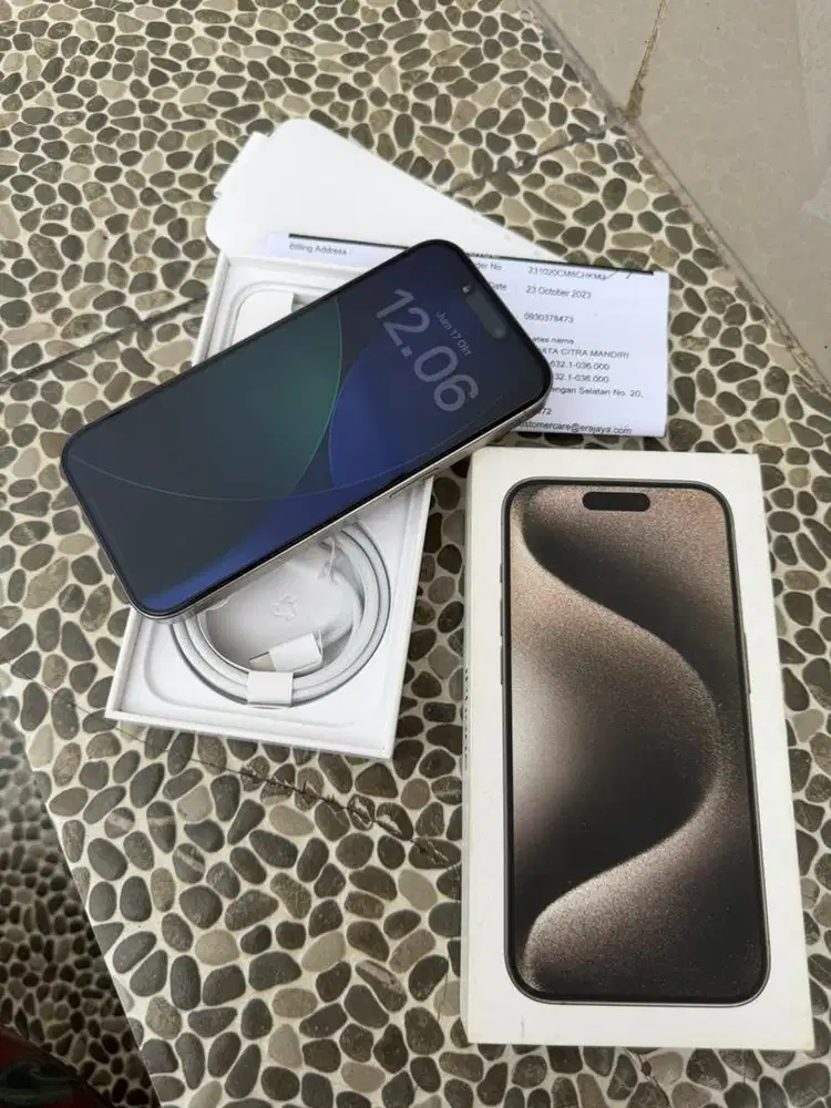 Iphone 15 pro 128gb titanium ex ibox