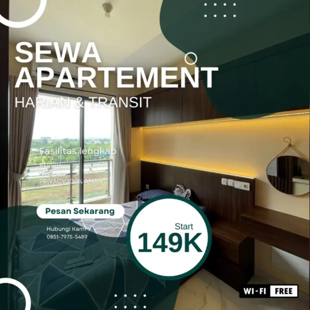 Sewa Apartemen Tangerang EMERALD BINTARO Harian/Transit Termurah