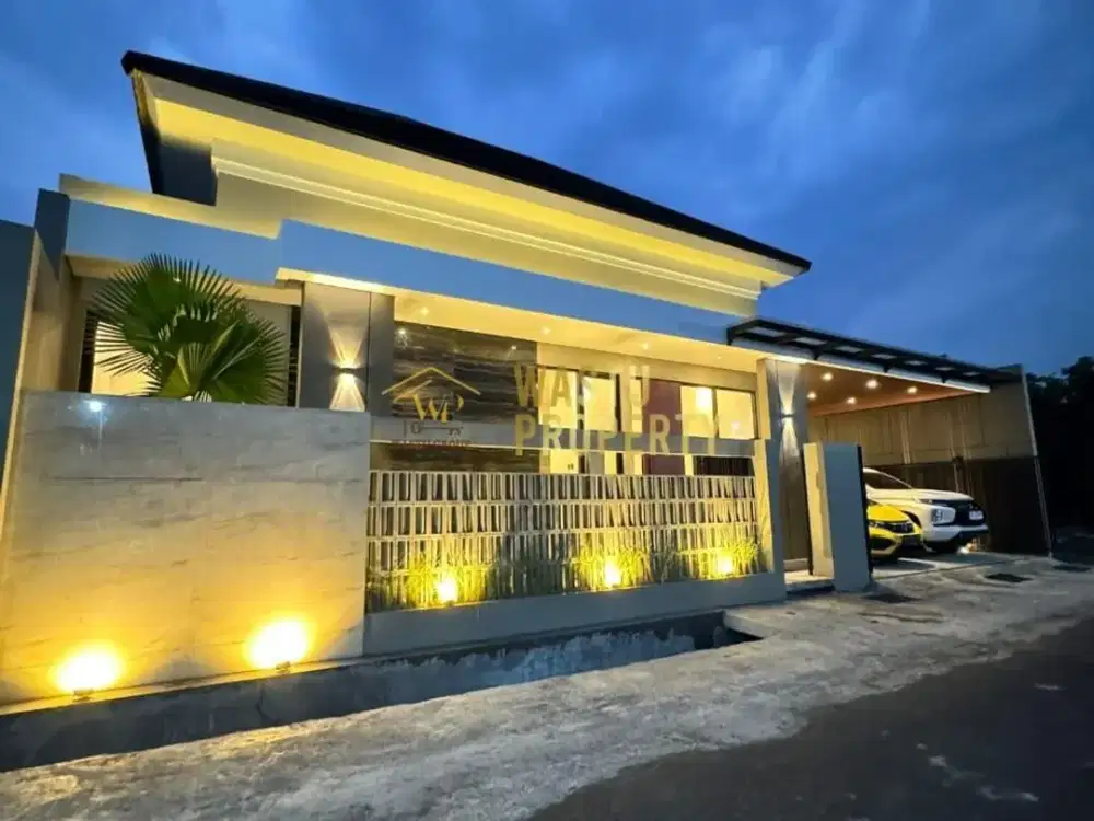RUMAH MODERN CANTIK DI WIDODOMARTANI NGEMPLAK SLEMAN SHM