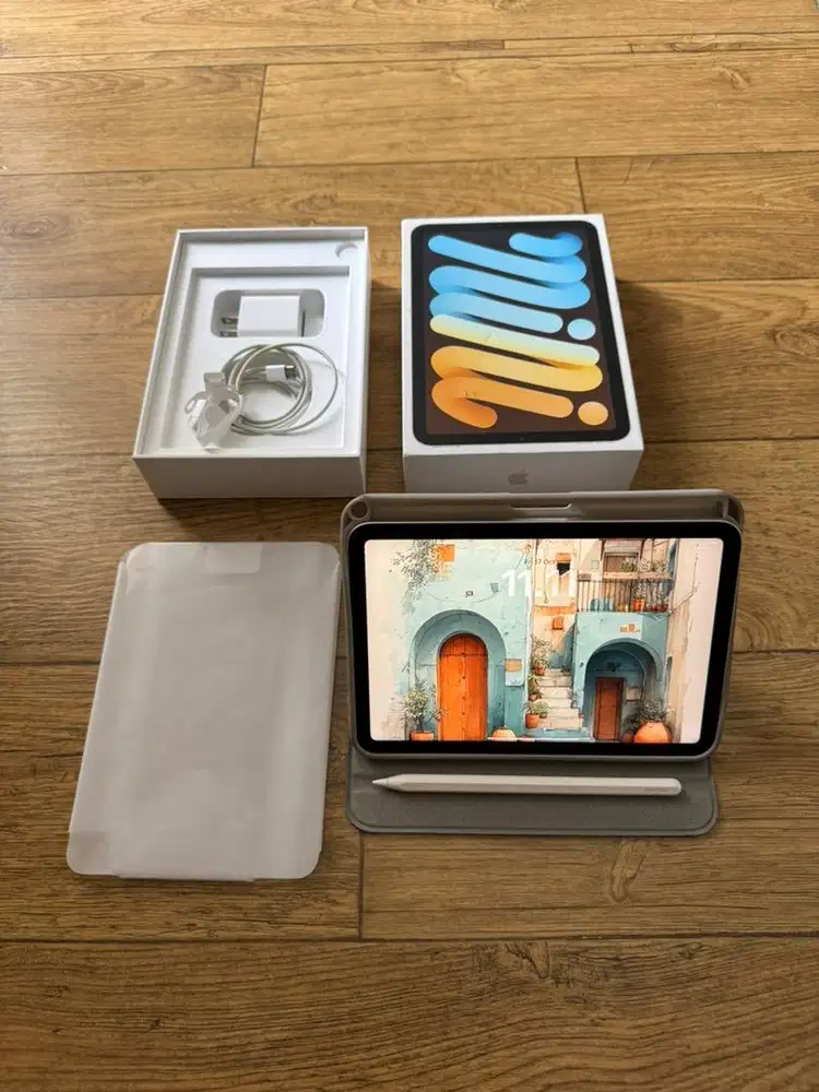iPad mini 6 64 gb wifi only dan pencil