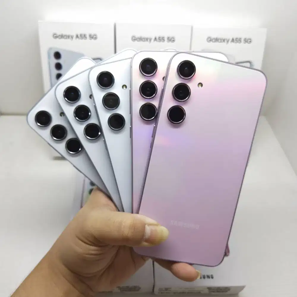 LIKE NEW GRESS!  FULLSET SAMSUNG GALAXY A55 5G 8/256 NO MINUS LENGKAP