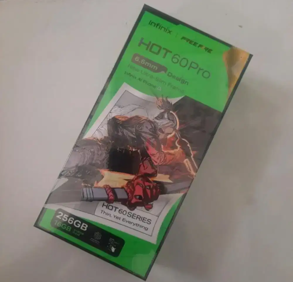 Infinix hot 60 pro 8/256 gb grs resmi segel baru