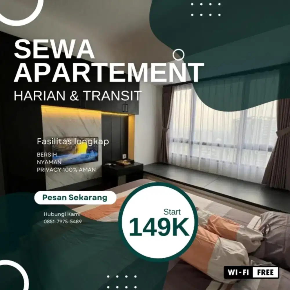 Sewa Apartemen Tangerang BINTARO ICON Harian Transit Termurah