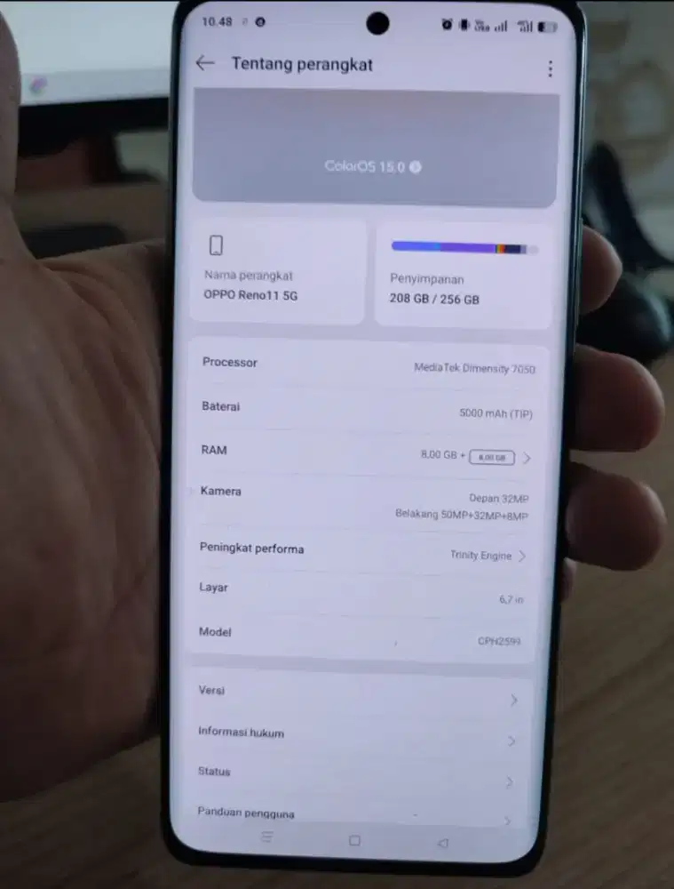 OPPO RENO 11 5G 256 gb