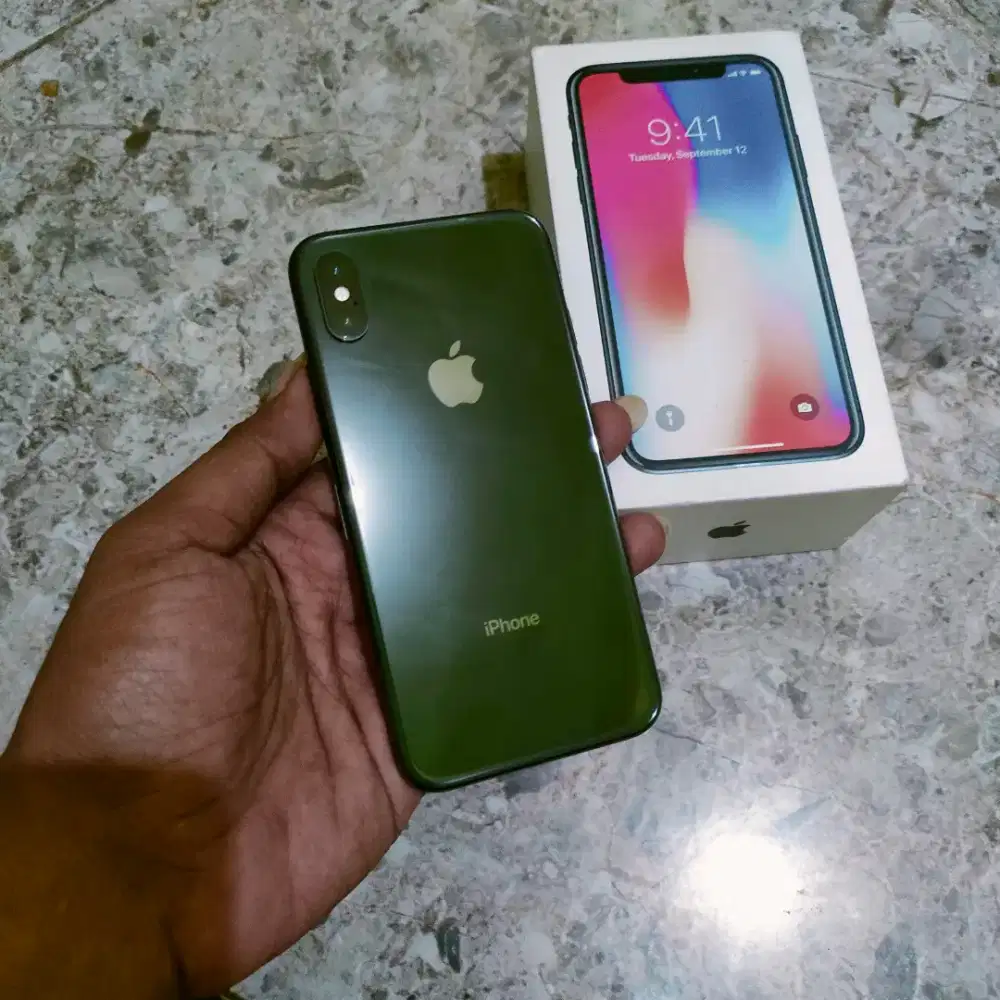 IPHONE X 256 GB FULSET WHITLIST