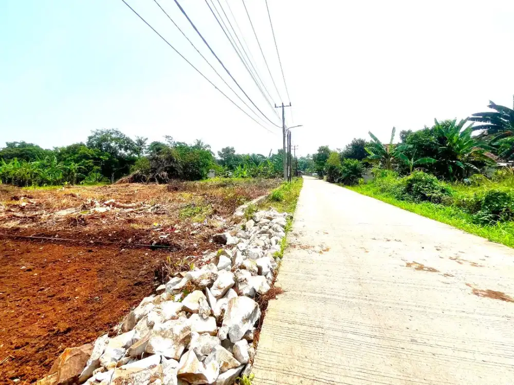 Tanah Cisauk, dekat Stasiun Jatake BSD strategis.