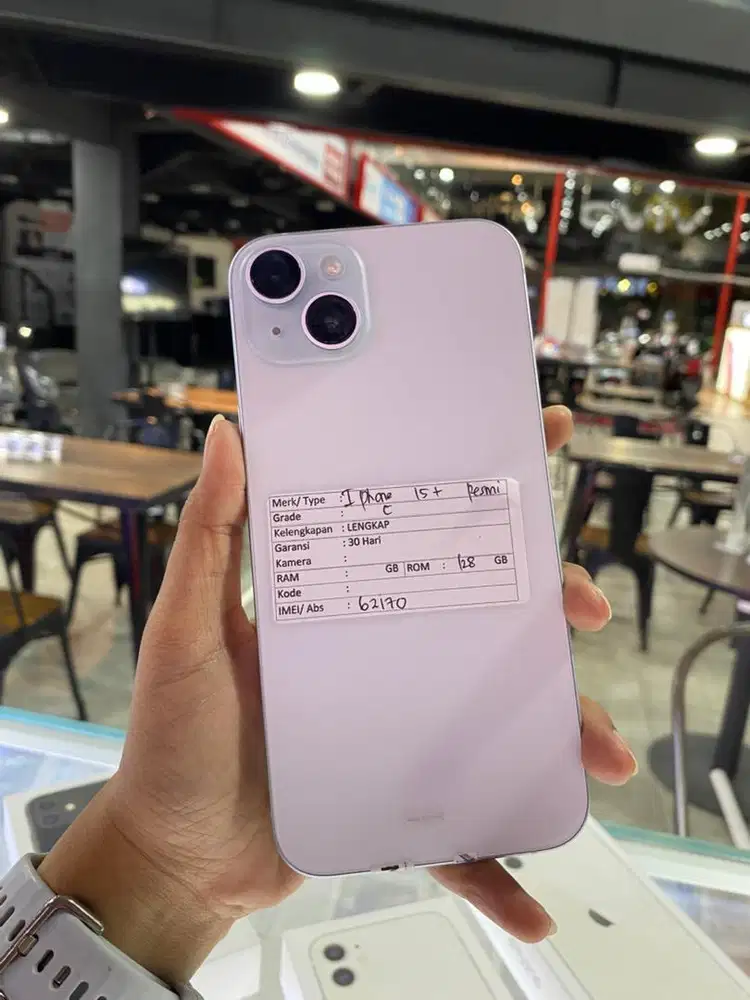 Iphone 15 plus 128 Resmi