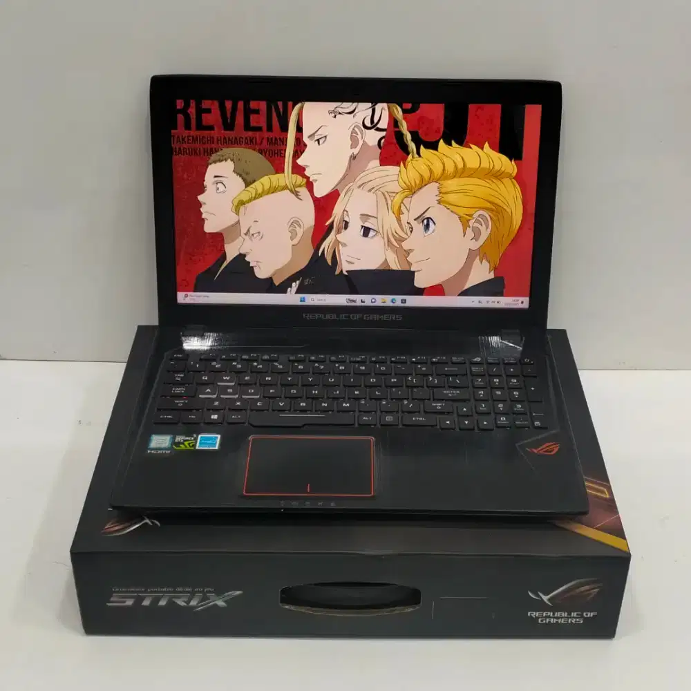 Asus ROG Strix GL533VD Core i7-Gen 7 GTX 1050 4GB RAM 16 SSD 128 HDD 1