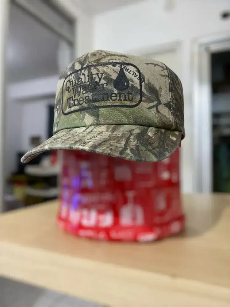 TOPI CAMO ARMY REAL TREE VINTAGE A FRAME USA PRELOVED