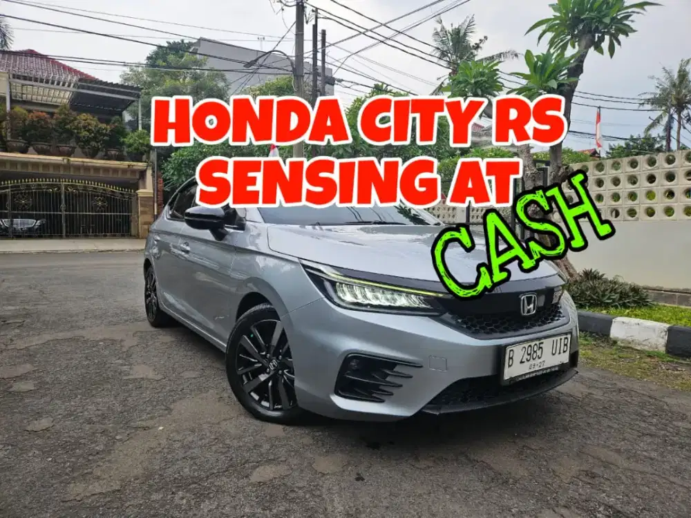 Cash Honda city RS SENSING 2022 AT HS