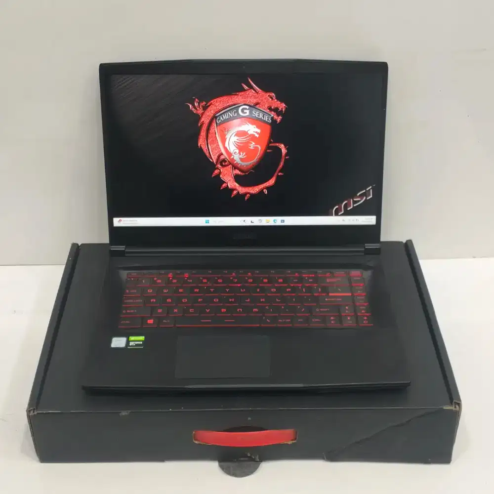 MSI GF63 Thin 9RCX Core i7-Gen 9 GTX 1050Ti 4GB RAM 16GB/ SSD 256GB