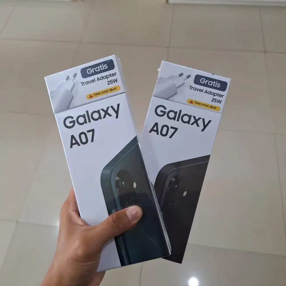 Samsung galaxy A07 ram 4+4/64gb Promo garansi resmi 1 tahun