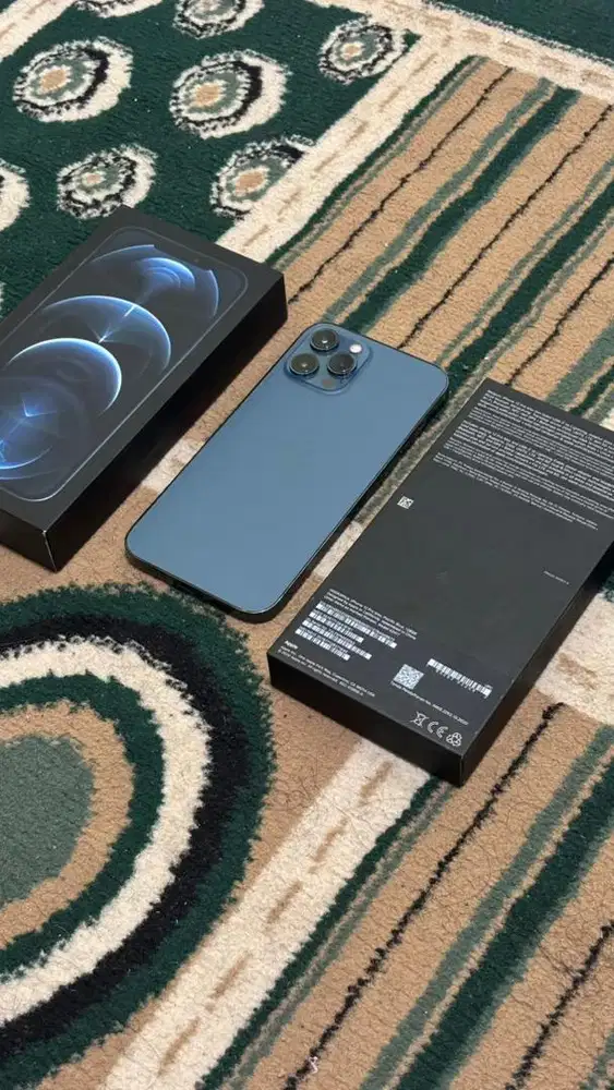 iPhone 12 Promax 128GB Pacific Blue Ex iBox