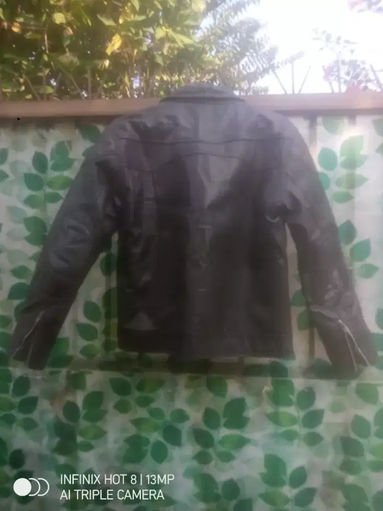 Jaket Kulit Second  ,, Size L standart