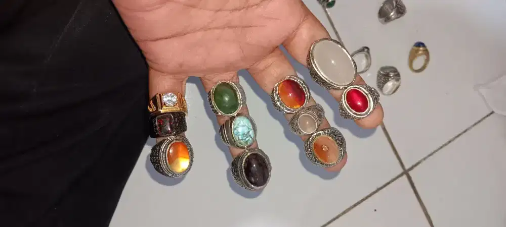 Batu cincin 10 pcs + bonus