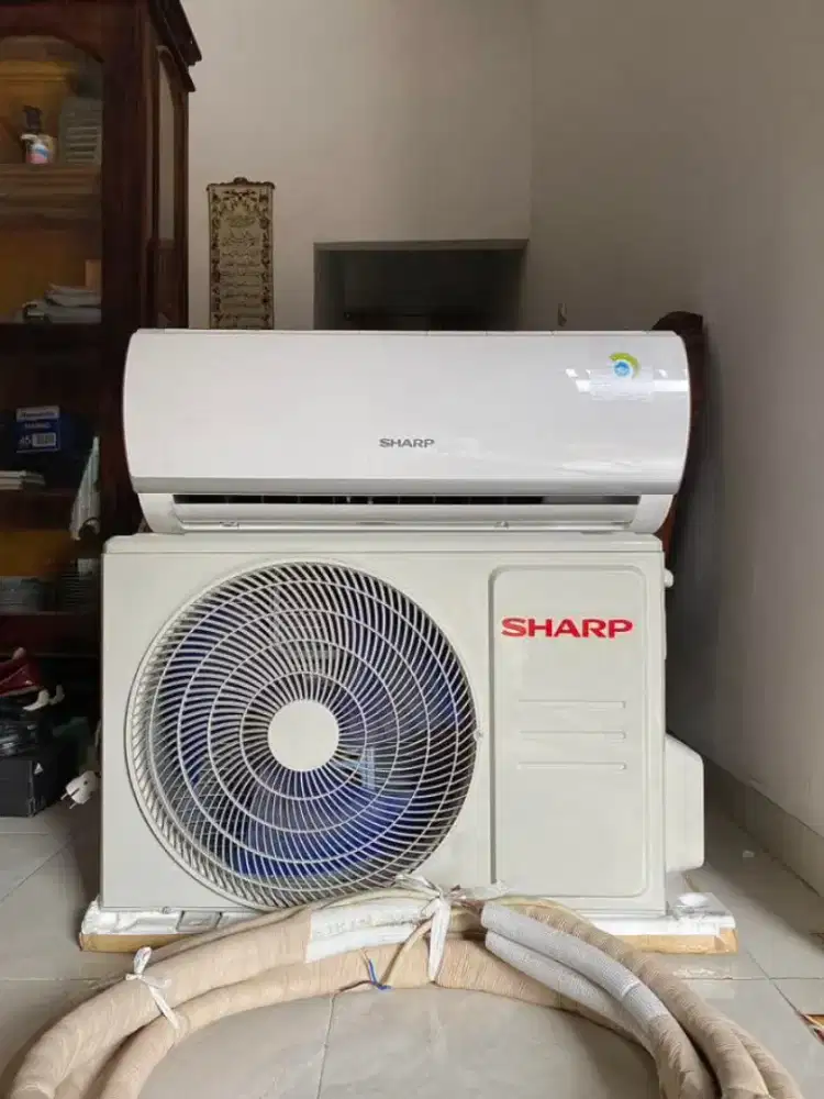 ac sharp 1pk second rasa baru ori pabrik
