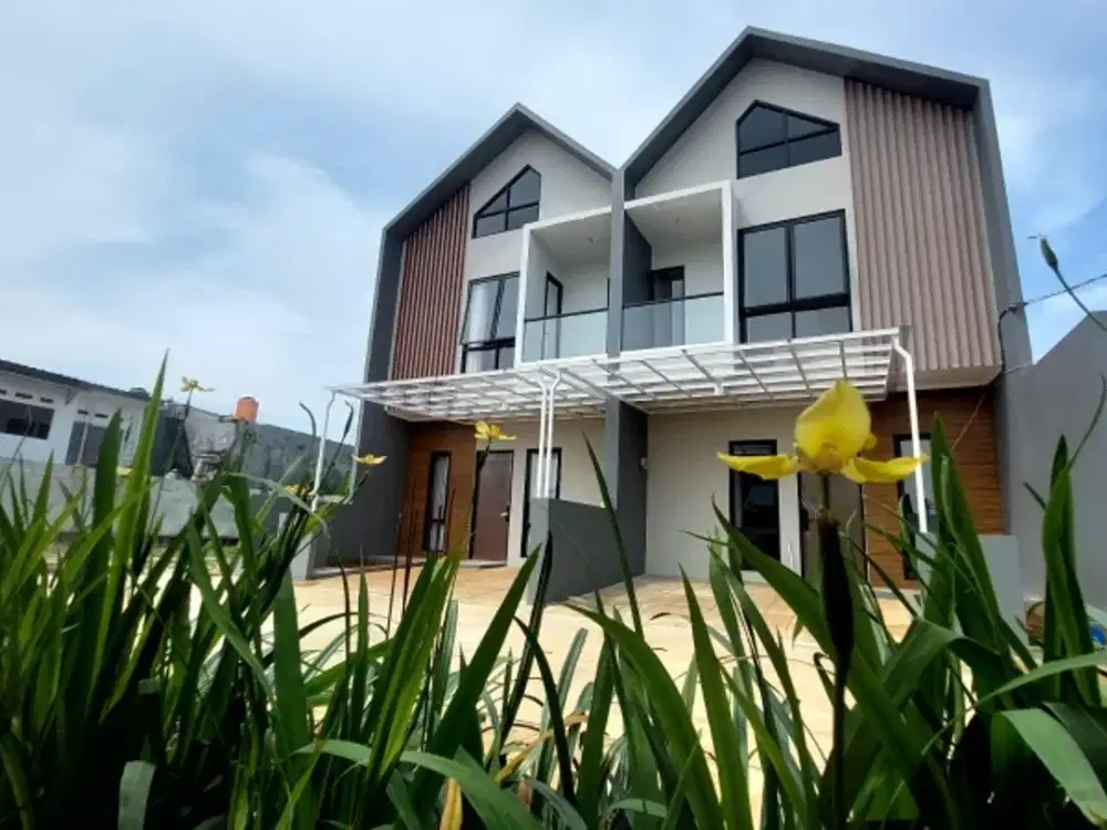 Siap Huni Desain Skandinavian modern, lokasi dekat Tol Desari