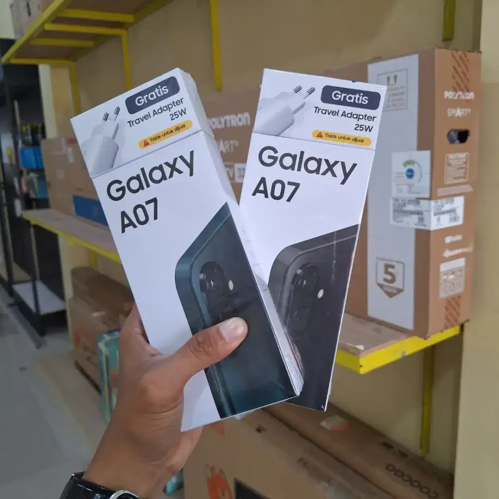 Samsung galaxy A07 ram 4+4/128gb garansi resmi 1 tahun