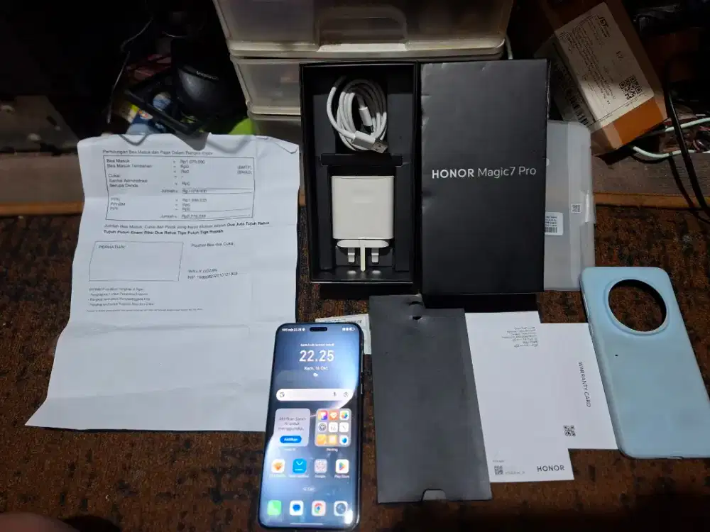 Magic Honor 7 Pro Mulus Normal Beacukai Bisa TT Pastinya