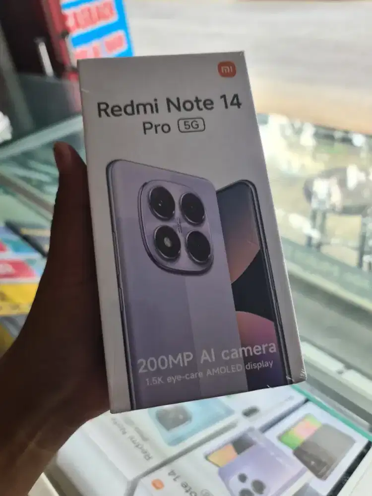 New redminote 14 pro 5G ram8/256 garansi resmi 1 tahun