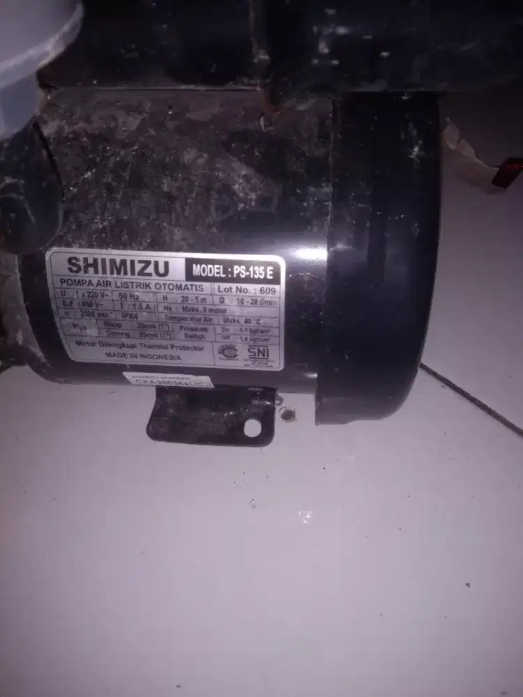 mesin air pompa air Shimizu ps 135 e