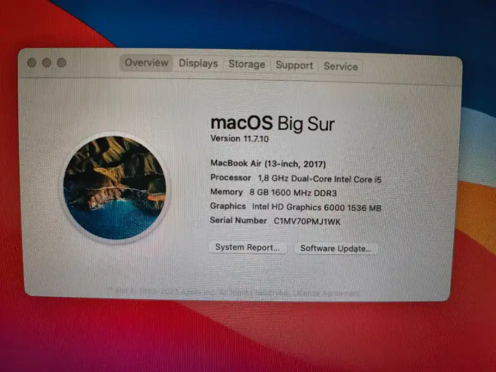 MacBook Air 13 2017