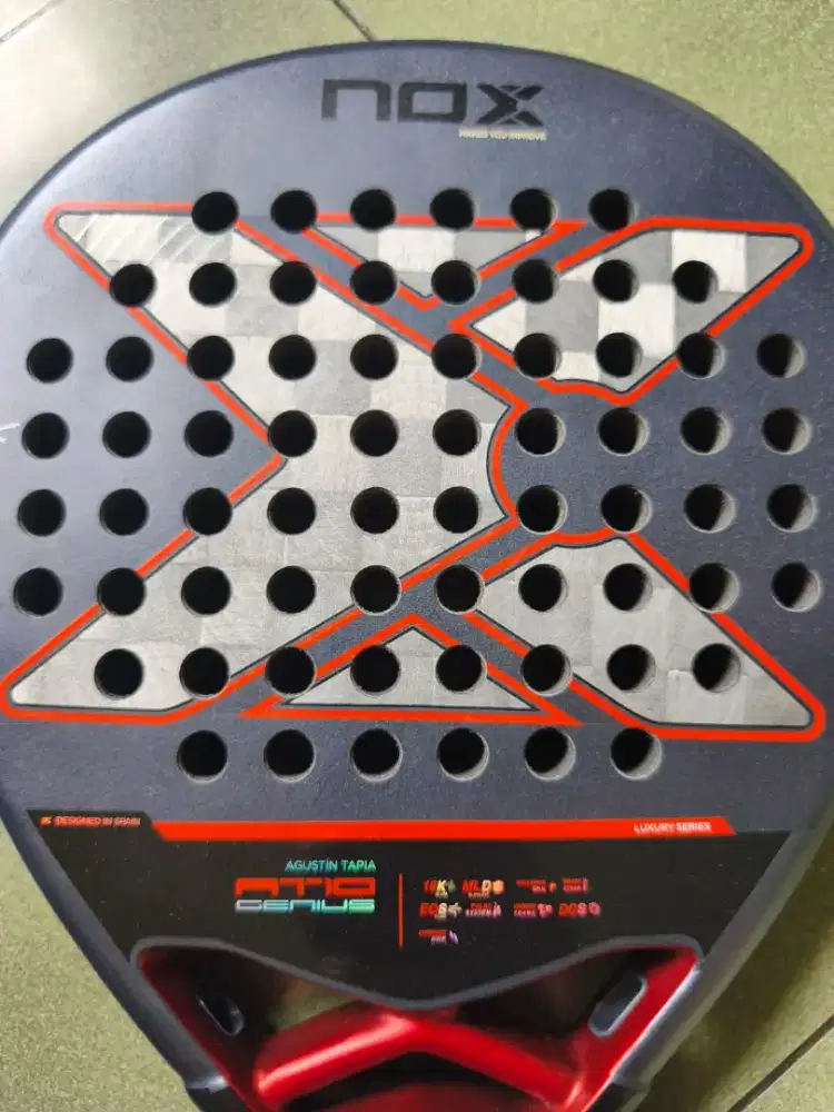 Jual raket padel merk NOX at 10..genius..l
