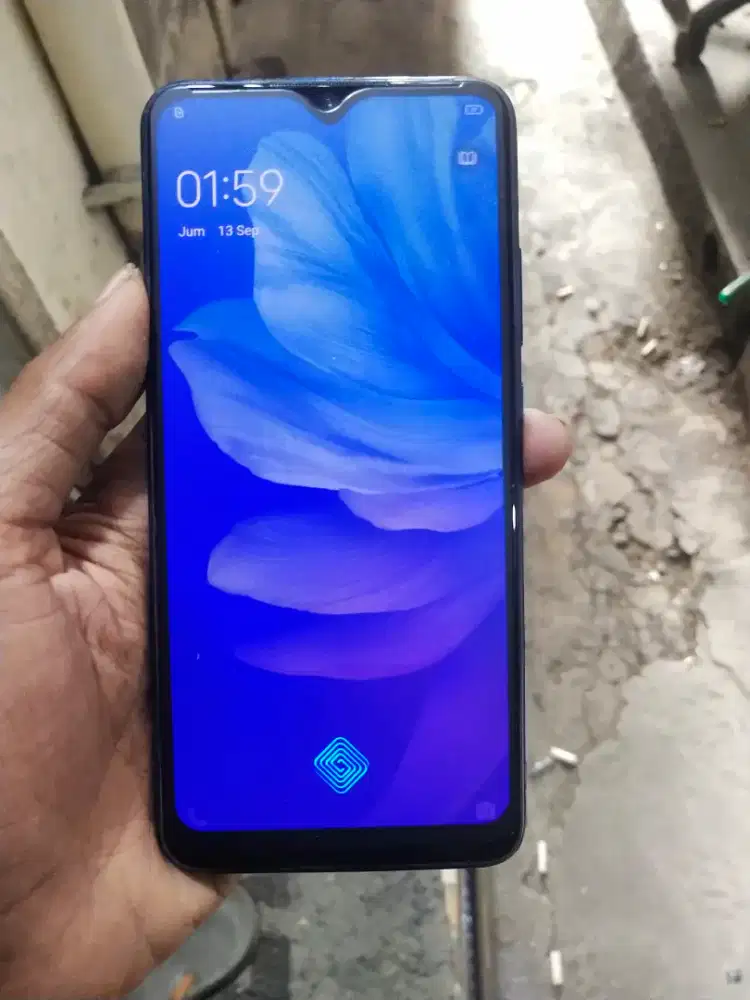 vivo s1 pro 8/128 snapdragon665 sidik jari layar aman hp chasan